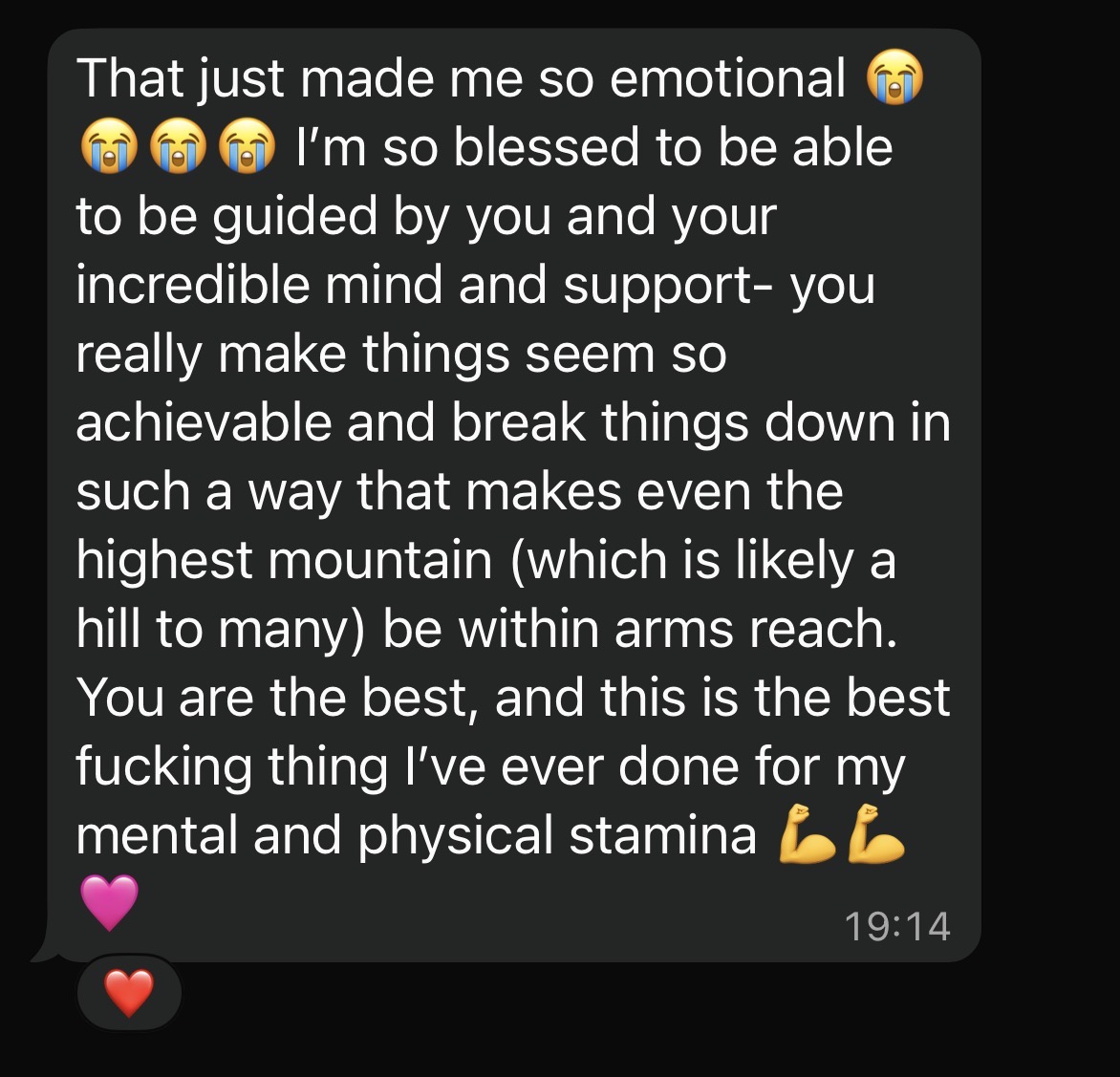 Client message