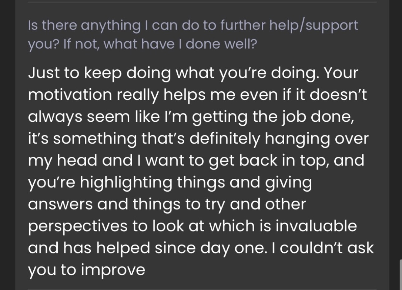 Client message